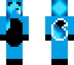 blue magical fox