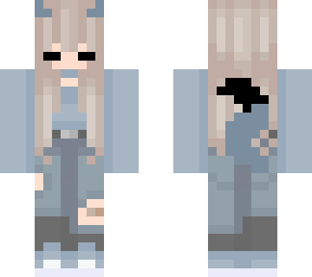 blue wolf girl