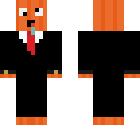 derpy pumpkin in a suit