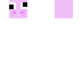 floating crazy pig