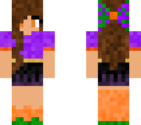 glitter monkey's halloween skin!