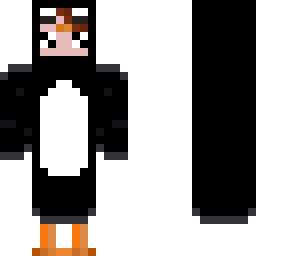 i tried making a dude in a penguin onesie