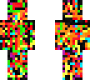 multi-colored man