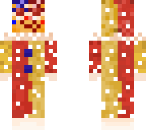 popcorn cookie - funny clown
