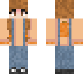 pumpkin overalls
