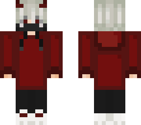 White Hair Boy Minecraft Skins