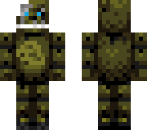regular spring trap in a old suit