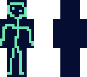 spooktober-that neon stickman thing