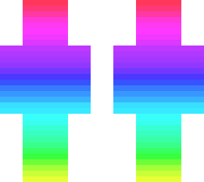 awesome rainbow skin