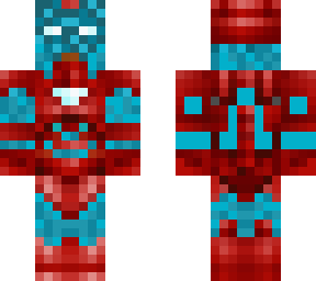 blue iron man