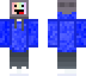 blue tv head