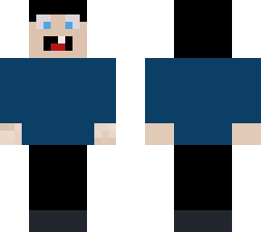 hombre con jersey azul