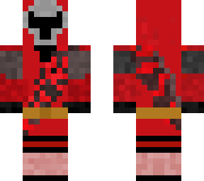 power ranjer ninja steel rojo