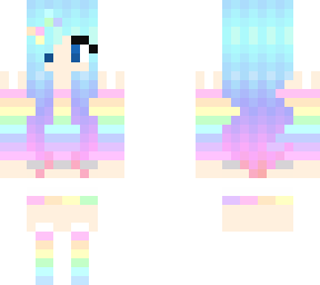 rainbow girl