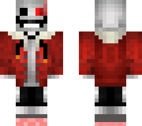 red sans (underfell, dustfell?)