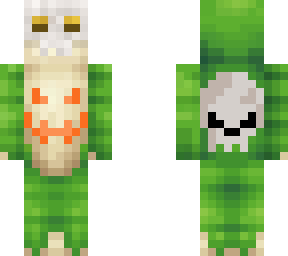 skull pumpkin frog - halloween frog