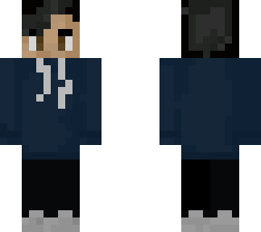 teen guy blue hoodie