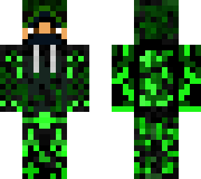 the grren camo boy