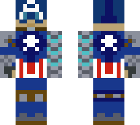 (minor update) my take on bucky barnes as captain america