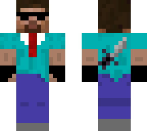 agent steve (with knife)