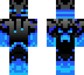 blue enderman hoodie with headphones mic on other side