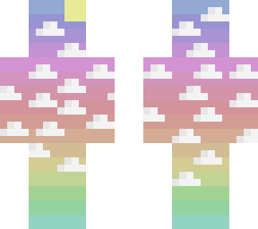 faded sky w/ tons of clouds