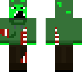 green hoody