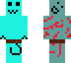 my first skin/two face