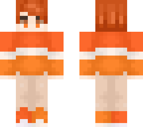 skintober day 1 - orange creamsicle