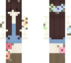 skintober day 2 - flowery
