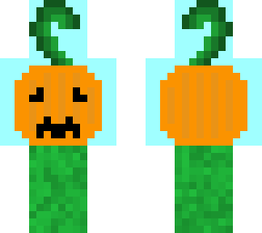 skintober day 2, pumkin in pumkin patch