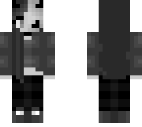 black and white - white pumpkin mask