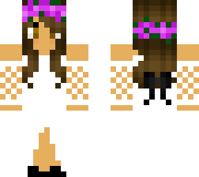 brown hair dress girl