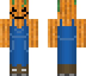 evil pumpkin farmer