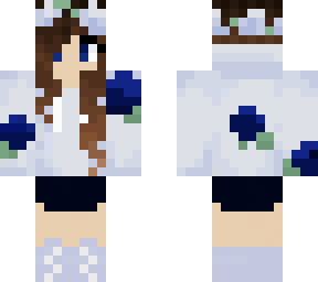 rose hoodie girl