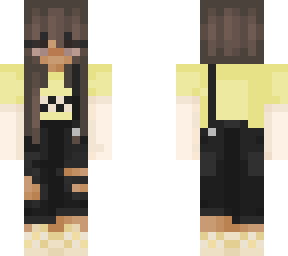 yellow skater gurl