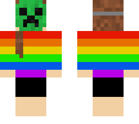 agkiki with creeper mask
