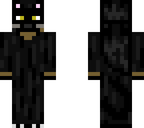 black cat of the midnight - skintober 2019