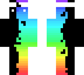 cool rainbow scin