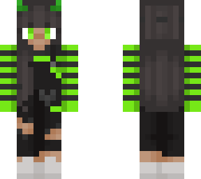 cute green devil (horn edit)