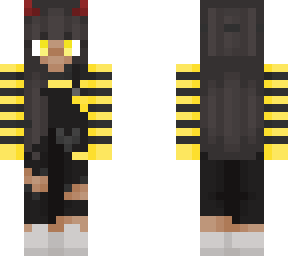 cute yellow devil