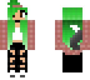 green haired furry