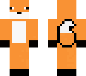 real minecraft fox