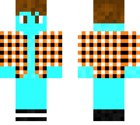 unheardbubble with orange flannel