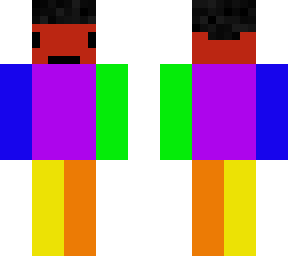 colorful w/ cool hat