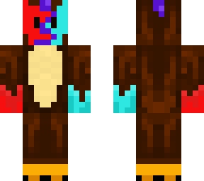 doni fire  water skin for halloween