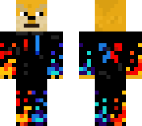 elemental doge with pewds headset