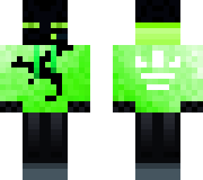 Green Enderman, Adidas | Minecraft Skin
