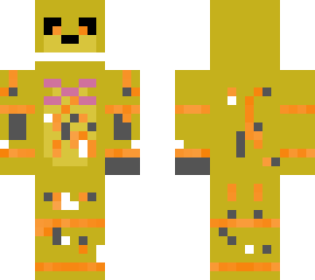 Jack O Fredbear Minecraft Skin Jack O Fredbear Minecraft Skin