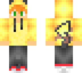 red hed pikachu outfit